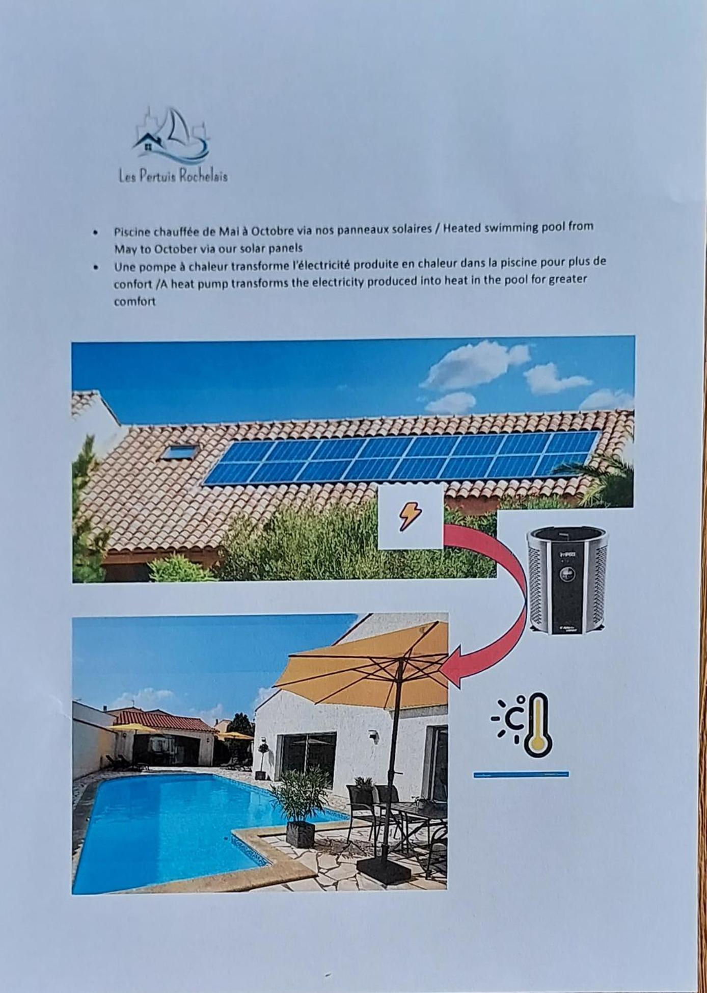 Les Pertuis Rochelais Acomodação com café da manhã Périgny Exterior foto